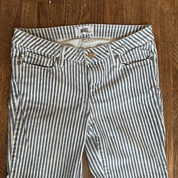 Paige Verdugo jeans size 29. Blue and white - Picture 3 of 8